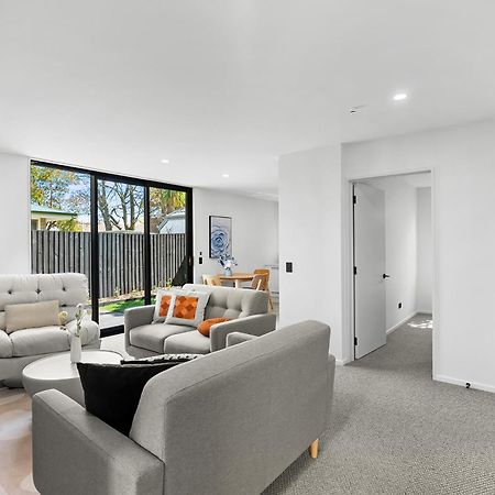 Modern Luxury Suite Near Cbd 3Bed 2Bath Christchurch Exteriör bild